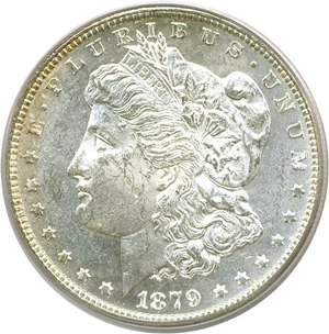 image for: 1879-S $1 Rev.'78 PCGS MS62