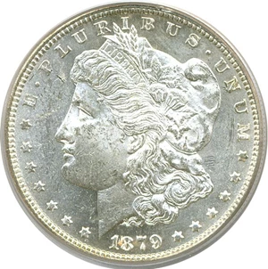 image for: 1879-S $1 Rev.'78 PCGS MS62