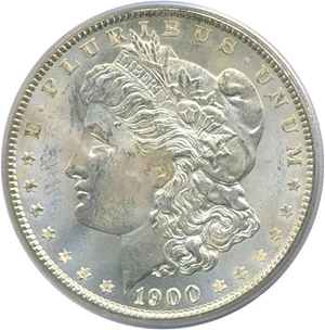 image for: 1900 $1 PCGS MS63