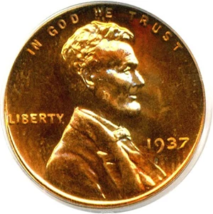 image for: 1937 1c PCGS Proof 64 RD