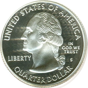 image for: 2003-S 25c Maine-Silver PCGS Proof 69 DCameo