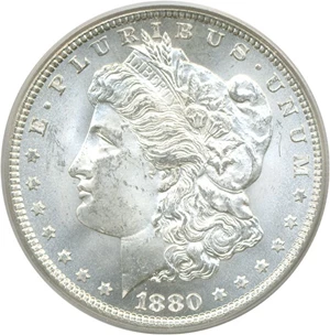 image for: 1880 $1 PCGS MS64