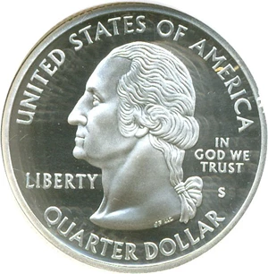 image for: 2002-S 25c Silver Tennessee NGC Proof 70 UCameo