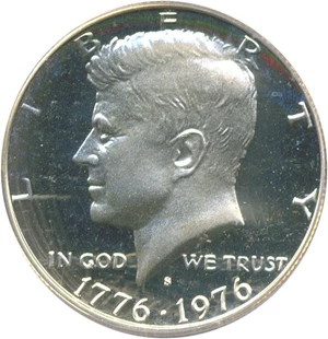 image for: 1976-S 50c Silver PCGS Proof 69 DCameo