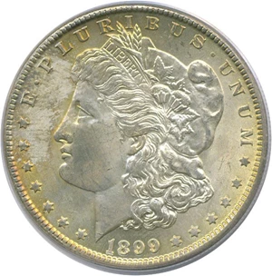 image for: 1899-O $1 PCGS MS64