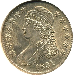 image for: 1831 50c NGC MS63