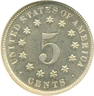 image for: 1879 5c NGC Proof 66 Cameo