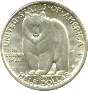 image for: 1936-S 50c Bay Bridge PCGS MS63