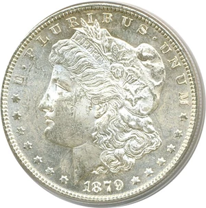 image for: 1879-S $1 Rev.'78 PCGS MS62