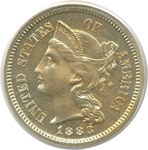 image for: 1883 3cN PCGS Proof 65