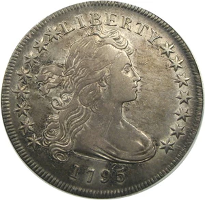 image for: 1795 $1 Draped Bust ANACS XF45 (B-14)