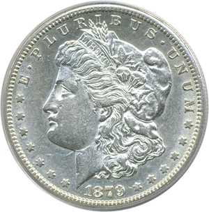 image for: 1879-CC $1 PCGS AU50