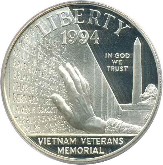 image for: 1994-P $1 Vietnam PCGS Proof 69 DCameo