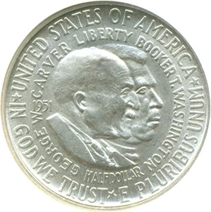 image for: 1951 50c Wash-Carver NGC MS66