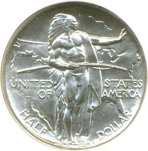 image for: 1936-S 50c Oregon NGC MS67
