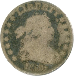 image for: 1806 25c PCGS Good-4