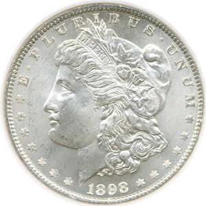 image for: 1898 $1 NGC MS65
