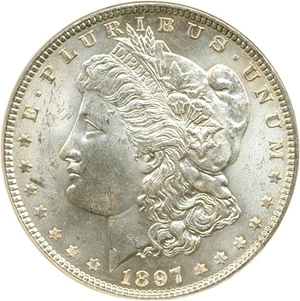 image for: 1897 $1 NGC MS63