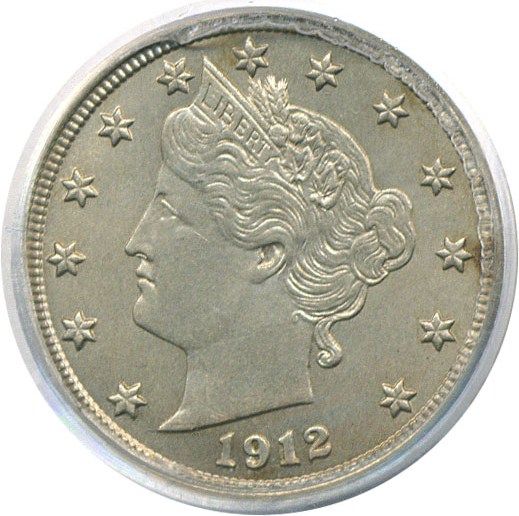 image for: 1912-D 5c  PCGS MS64 