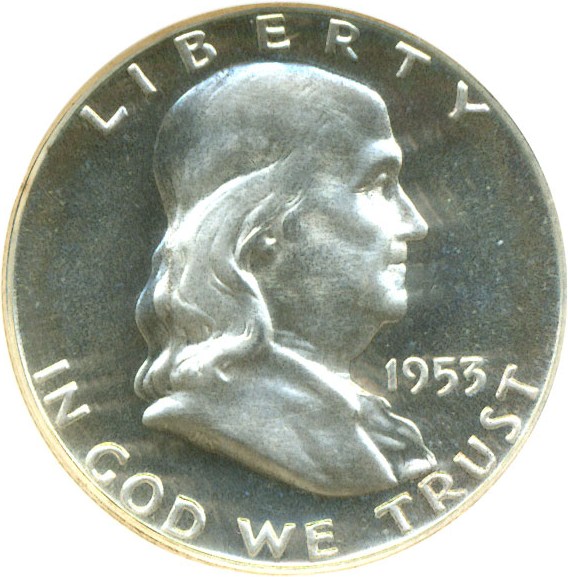 image for: 1953 50c  NGC Proof 66  Cameo