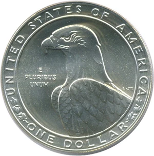 image for: 1983-D $1 Olympic PCGS MS69