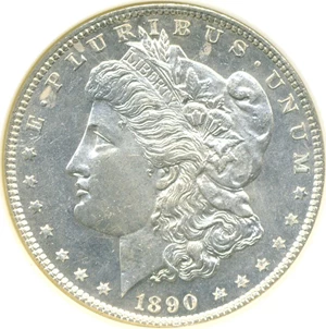 image for: 1890 $1 NGC MS64 PL