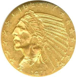 image for: 1911-S $5 NGC MS61