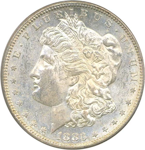 image for: 1883-S $1 PCGS MS60