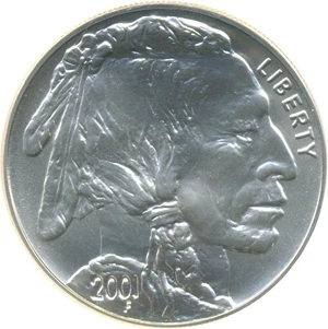 image for: 2001-D $1 Buffalo NGC MS69