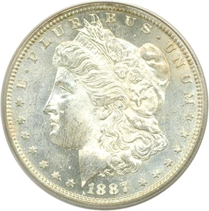 image for: 1887-S $1 PCGS MS63