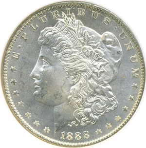 image for: 1888-O $1 NGC MS65 PL