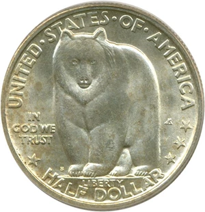 image for: 1936-S 50c Bay Bridge PCGS MS65