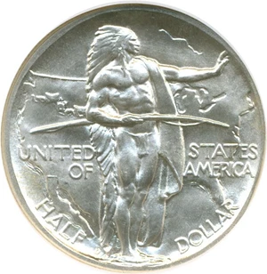 image for: 1938-D 50c Oregon NGC MS67