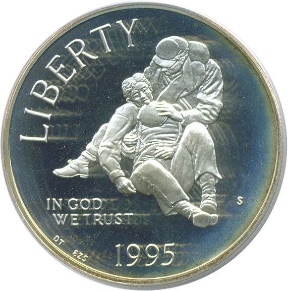 image for: 1995-S $1 Civil War PCGS Proof 69 DCameo