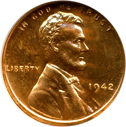 image for: 1942 1c  NGC Proof 64 RD