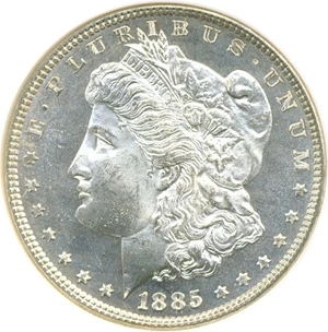 image for: 1885 $1 NGC MS65 DMPL