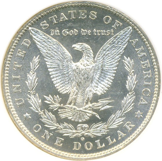 image for: 1880-O $1  NGC MS63  PL