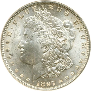 image for: 1897 $1 NGC MS63
