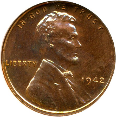 image for: 1942 1c  NGC Proof 64 RD