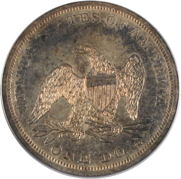 image for: 1843 $1  PCGS Proof 63 