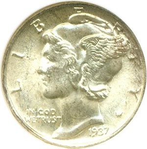 image for: 1937 10c NGC MS67 FB
