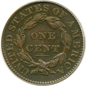 image for: 1832 1c Medium Letters PCGS VF30