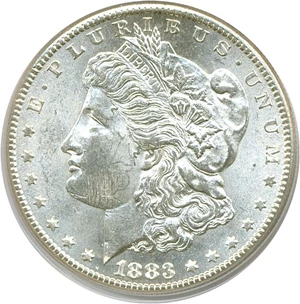 image for: 1883-S $1 PCGS MS63