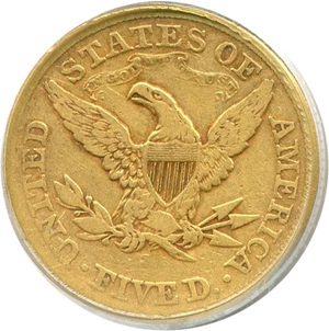 image for: 1873-S $5 PCGS VF20