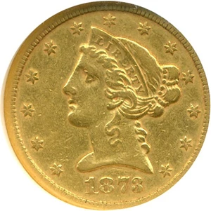 image for: 1873-S $5 NGC XF40