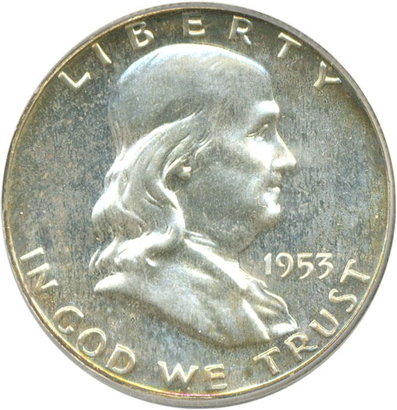 image for: 1953 50c  PCGS Proof 66 Cameo