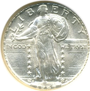 image for: 1924-D 25c NGC MS65