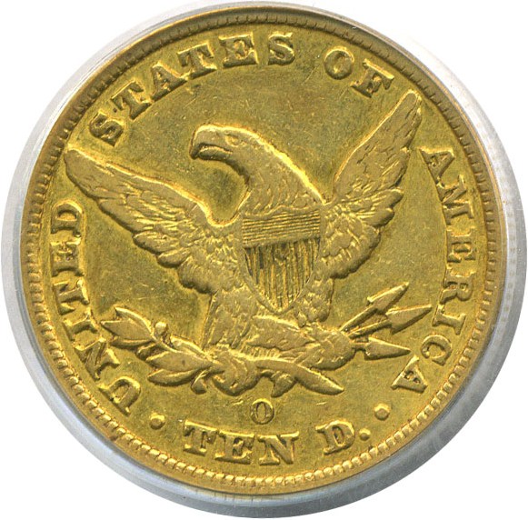 image for: 1849-O $10  PCGS XF40 
