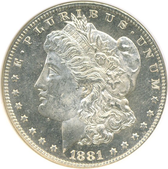 image for: 1881 $1  NGC MS63 DMPL