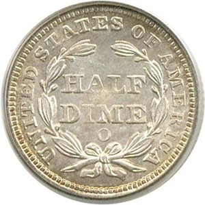 image for: 1859-O H10c PCGS/CAC MS65